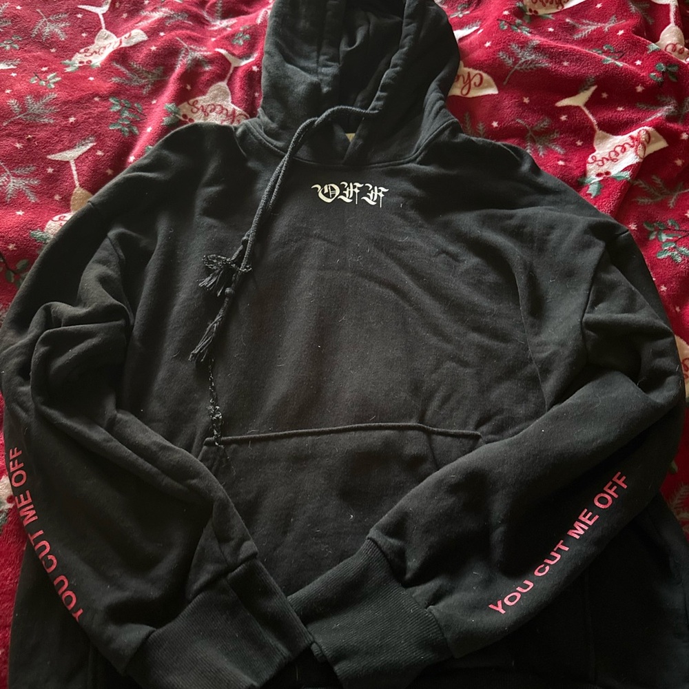 Off White “YOU CUT ME OFF” Hoodie